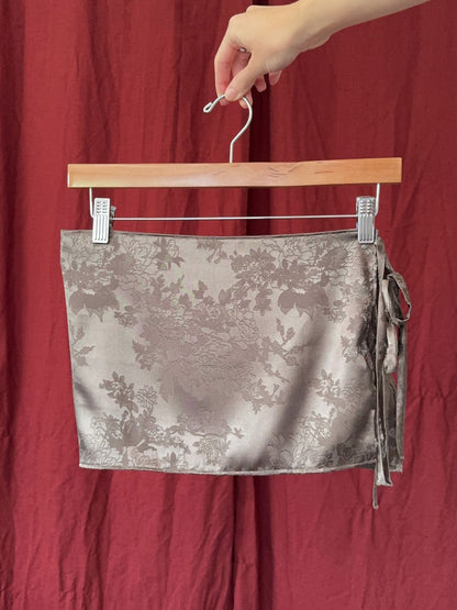 The Lucia Wrap Skirt - Olive
