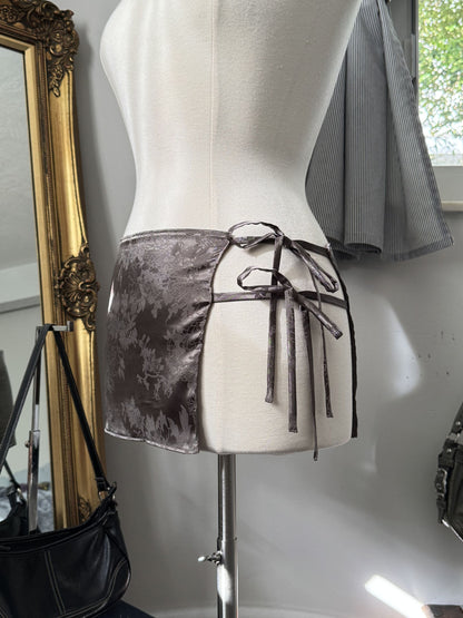 The Lucia Wrap Skirt - Olive