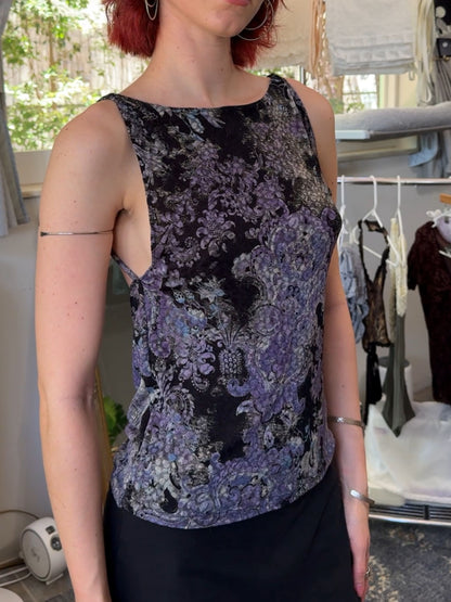 Midnight Garden Top