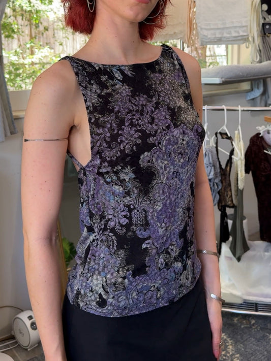Midnight Garden Top