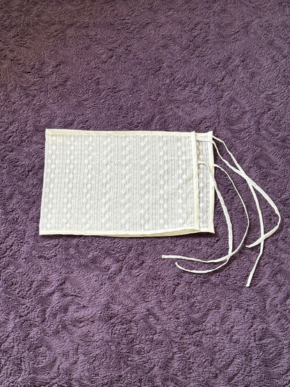 The Lucia Wrap Skirt - White